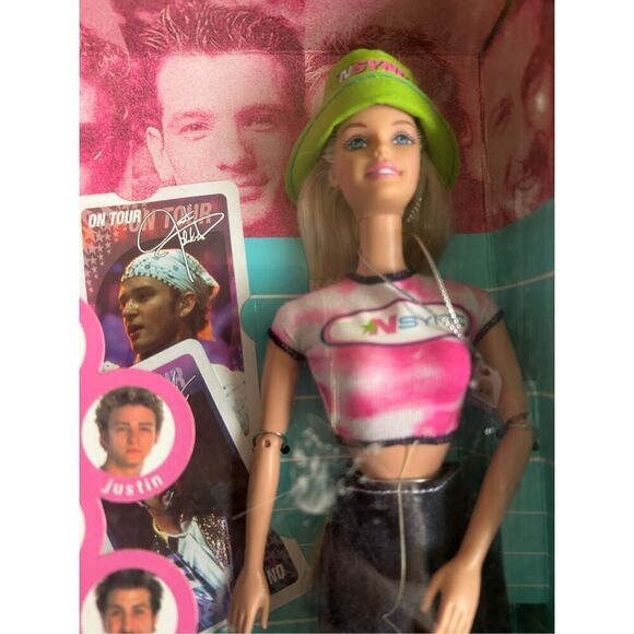 Barbie Doll *NSYNC Fan with CD and Collector Cards - Picture 2 of 4